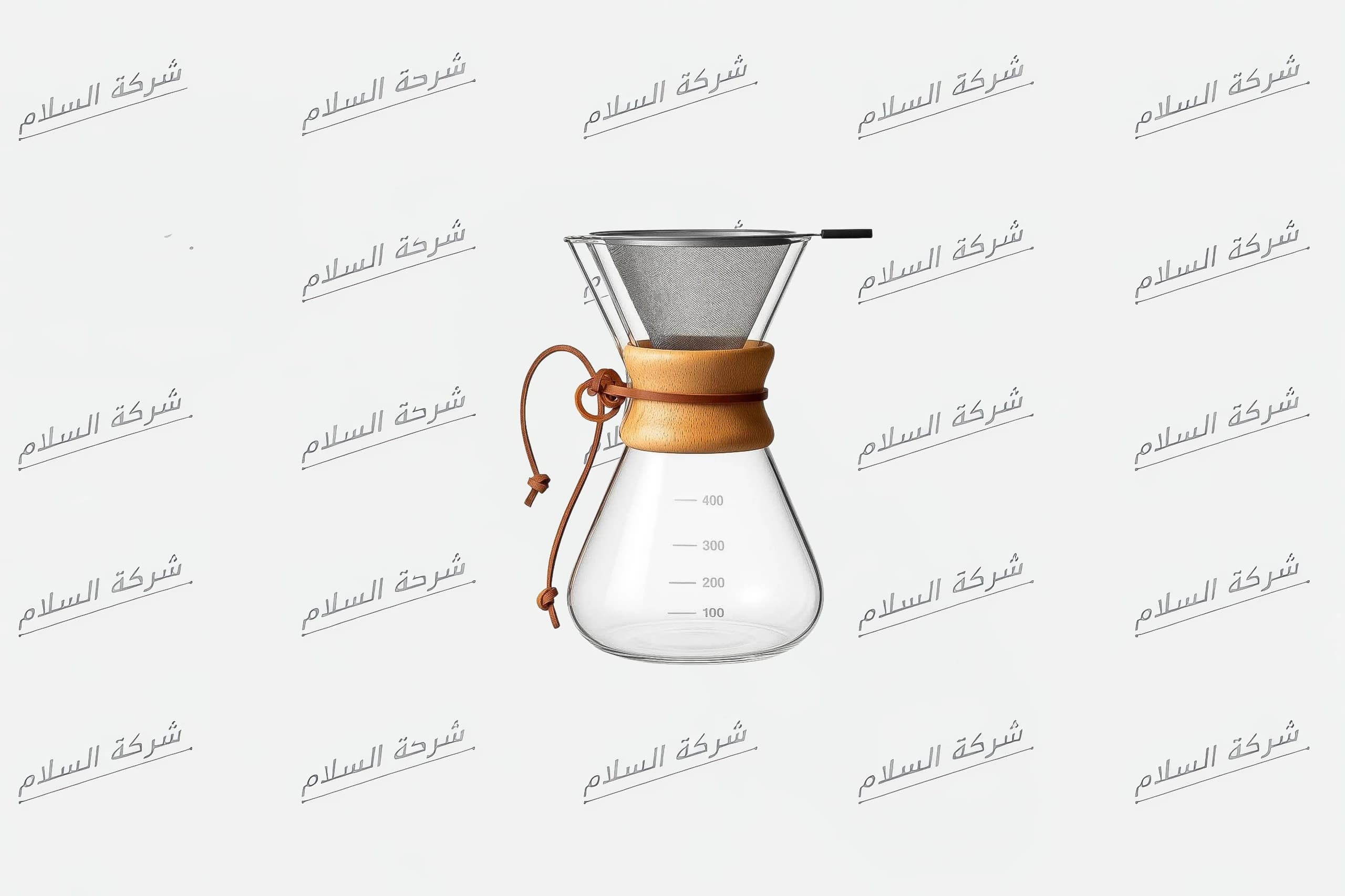 إبريق تقطير زجاجي ( كيمكس )